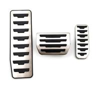 Brake Pedals Kit Cubierta Para Pedales Freno Y Acelerador Coche AT Para Jaguar Para XF Para XE Para E/F-PACE Para Land Rover Para Evoque Para Discovery Sport LHD Pedal Pads
