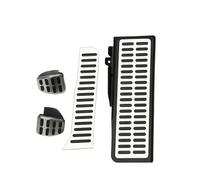 Brake Pedals Para Passat CC B6 B7 R36 R-line Para Superb LHD Cubierta De Pedales Acero Inoxidable Para Transmisión Automática Y Manual Brake Pedal Cover(MT With Rest Pedal)