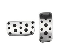 Brake Pedals Para Subaru Para Forester 2006-2018 Para Impreza 2006-2015 Para XV 2012-2017 Kit Pedales Coche Pedal Freno Acelerador Cubiertas Apoyo Brake Pedal Cover(AT Without Rest)