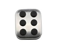 Brake Pedals Para W124 W202 W203 W140 W208 W210 W211 W220 R170 R171 Pedales Accesorios Clase R Cubiertas Para De Freno Y Embrague Brake And Clutch Pedal Cover(Small foot pdal)