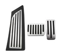 Brake Pedals Reemplazo Almohadilla Pedal Acero Inoxidable Para Automóvil Cubiertas Pedales Accesorios Antideslizantes Acelerador Y Freno Para Tesla Para Modelo Brake Pedal Cover(AT with Rest)