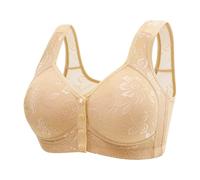 Bralette básico sin costuras frontal sin costuras para mujer, talla grande, bralette para mujer, ropa quirúrgica 2025 Y2K, F-076 Beige, XXL