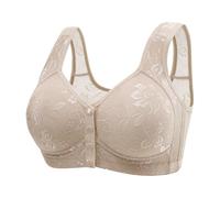 Bralette básico sin costuras frontal sin costuras para mujer, talla grande, bralette para mujer, ropa quirúrgica 2025 Y2K, F-076 Gris, XXL