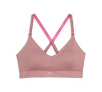 Bralette deportivo PUMA para mujer, Ropa, Rosa, XS