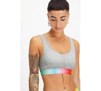 Bralette lounge 24/7 Pride Fabletics Gray Womens XXS