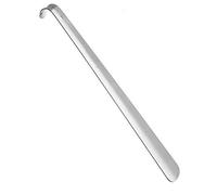 BRALF Shoe Horn 1 Pack 23Inch Silver Long Metal Shoe Horn Heavy Duty Stainless Steel Long Handle Shoehorn
