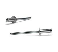 Bralo BR01010005010 Remache de aluminio/acero, 5 x 10