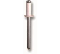 Bralo - Remache alum. stand. 4.0x10 blanco c/500