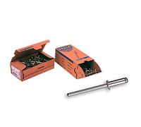 Bralo - Remache aluminio/acero estandar diámetro 4x30mm