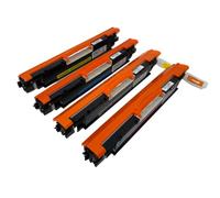 BRAMA CARTUCHOS 4 x Toner Compatible para HP 126A CE310A Pro 100 Colour M175, Pro CP1012, Pro CP1012, Pro CP1020, Pro CP1025 Pro CP1025nw, Pro M275 ENVÍO Desde Madrid, Empresa ESPAÑOLA.