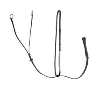 Brama West Martingala - Martingala de piel con topes de martingala, longitud ajustable para principiantes y entrenamiento (Cob)