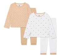 Bramble & Bear Pijama Niño y Bebé Manga Larga (Pack de 2) - Conjunto de Pijama de Algodón Orgánico para Niños de 2 a 10 Años - Pijamas Unisex Cómodos y Cálidos, Zarza Y Galleta, 4-6 años