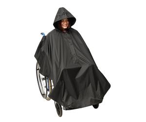 Bramble - Poncho Impermeable para Silla de Ruedas Estándar - 30 x 29 x 3 cm / Incluye Cierre con Cremallera