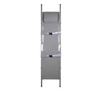 Brancard pour transport de personne - pliable 2 fois - grande résistance - 2 ceintures de sécurité - 4 pieds