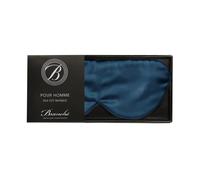 Branche Beauty - Antifaz de seda Pour Homme, elegante, 100 % seda 6A de 22 momme, máscara para dormir, cubierta de ojos, máscara de dormir para dormir de lujo para hombres, regalos para él (zafiro)