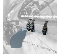 Branchy Protection, Protector Universal de Cambio Trasero Bicicleta | Recomendado para MTB, Ebike, Enduro, DH, Gravel (Luxury Silver)