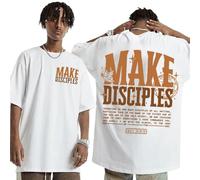 Brand-dashcos Camiseta Escritura Cristiana - Estad Quietos Y Reconoced Que Yo Soy Dios Salmo 46:10 Estampado con Diseño Águila & Paloma, Negro & Blanco Mezcla Algodón Camiseta