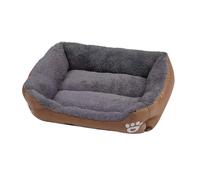 Brand-gangdiude Cama Rectangular Mascotas Mullido cojín de Felpa Cachorros Cueva para Gatitos Almohada Dormir Mascotas Lavable Antideslizante Regalo para Perros pequeños y Gatos