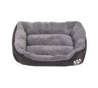 Brand-gangdiude Cama Rectangular Mascotas Mullido cojín de Felpa Cachorros Cueva para Gatitos Almohada Dormir Mascotas Lavable Antideslizante Regalo para Perros pequeños y Gatos