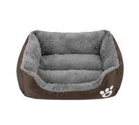 Brand-gangdiude Cama Rectangular Mascotas Mullido cojín de Felpa Cachorros Cueva para Gatitos Almohada Dormir Mascotas Lavable Antideslizante Regalo para Perros pequeños y Gatos