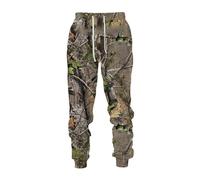 Brand-gangdiude Pantaloni 3D stampati Giungla da uomo Caccia Alpinismo e Pesca Abbigliamento da lavoro Mimetico Pantaloni sportivi Casual S-5XL
