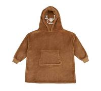 Brand Lab Manta con Capucha Character Oso de Peluche para Niños/Niñas (PC7574)
