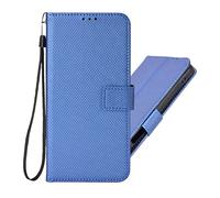 BRAND SET Cubierta Protectora para Doogee S96 Pro Funda Libro Cuero PU Flip Folio Carcasa Estilo Retro con Ranuras Tarjetas Visita y Función Soporte Case para Doogee S96 Pro(Azul)