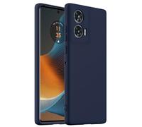 BRAND SET Funda Magnética para Motorola Edge 50 Fusion Compatible con mag-Safe, Tacto Suave con Forro de Microfibra Carcasa Protectora Silicona para Motorola Edge 50 Fusion Case (Azul Marino)