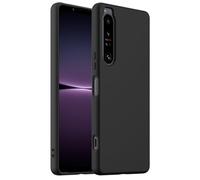 BRAND SET Funda Magnética para Sony Xperia 1 IV Compatible con mag-Safe, Tacto Suave con Forro de Microfibra Carcasa Protectora Silicona para Sony Xperia 1 IV Case (Negro Intenso)