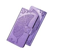 BRAND SET Funda para OnePlus Nord CE 2 5G, Funda Libro OnePlus Nord CE 2 5G Funda Protectora de Cuero de PU con Carcasas y Fundas Interior de TPU, Funda Piel para OnePlus Nord CE 2 5G-Morado Claro