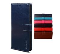 BRAND SET Funda para Samsung Galaxy S25+ - Carcasa Tipo Libro de Cuero PU Premium con Tarjetero, Soporte, Cierre Magnético, Funda Protectora para Samsung S25+ (Azul Real)