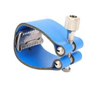 Brand, Tenor Saxophone Ligature Fastener Leather Mouthpiece with Adjustable Screw, Synthetic Leather Ligature Clip for Tenor Saxophone Accessories, Instrument Guard Design for Saxo