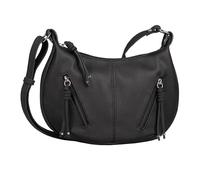 brand.value CAIA, Bolso Bandolera para Mujer, Negro, 25x9,5x21