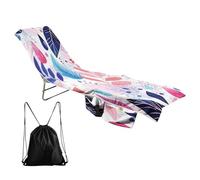 Brand-xrbanime Toalla para Cubrir tumbonas + Bolsa con cordón Estampado 3D Funda para sillas de Playa de Verano Toallas para tumbonas portátiles de Secado rápido y sin Arena con Bolsillo