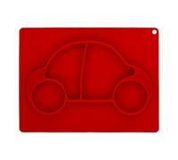 BRANDANI 53103 - Bandeja, Silicona, Rojo, Talla única