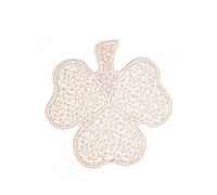 BRANDANI Salvamanteles decoración trébol campo a flores porcelana