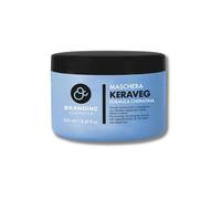 Branding Cosmetica Mascarilla de Keratina Vegetal Orgánica Reestructurante Reparadora Cabello Dañado Frágil Tratado y Encrespado 250 ml