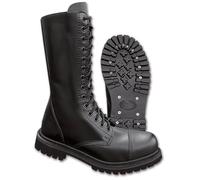 Brandit 14 Eyelet Botas, negro, Talla 38