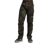 Brandit Pantalón cargo 'Adven' marrón / chocolate / verde / caqui 34 marrón / chocolate / verde / caqui