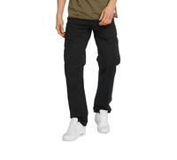 Brandit Adven Trousers Slim Fit Hombre Pantalones de Tela Negro Estrechos