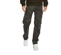 Brandit Adven Trousers Slim Fit Hombre Pantalones de Tela Negro Estrechos