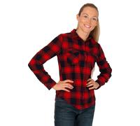 Brandit Amy mujer Flanell Blusa Rojo/Negro 2XL mujeres