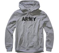 Brandit Army Sudadera con capucha, gris, tamaño S para Hombres