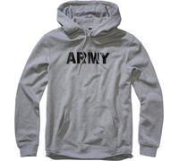 Brandit Army Sudadera con capucha, moteado de gris, Talla L