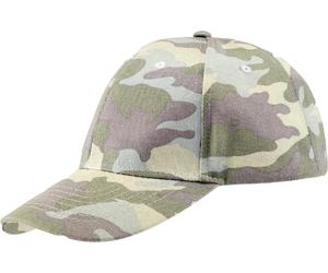 Brandit Base Cap, Verde/camuflaje