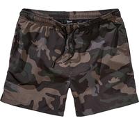 Brandit Basic Pantalones cortos de baño, Camuflaje oscuro, Talla XXL
