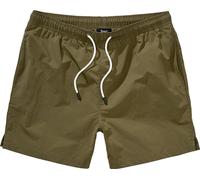 Brandit Basic Pantalones cortos de baño, oliva, Talla XL