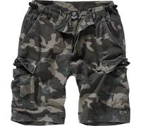 Brandit BDU Ripstop Pantalones cortos, Camuflaje oscuro, Talla XXL