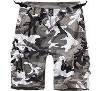 Brandit BDU Ripstop Pantalones cortos, gris, tamaño 3XL para Hombres