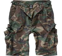 Brandit BDU Ripstop Pantalones cortos, Verde Militar, Talla 6XL